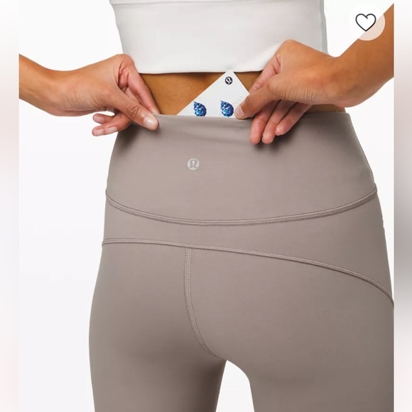 Lululemon In Movement Everlux Tight Size 2- Everluxe Dark Chrome - Picture 4 of 8